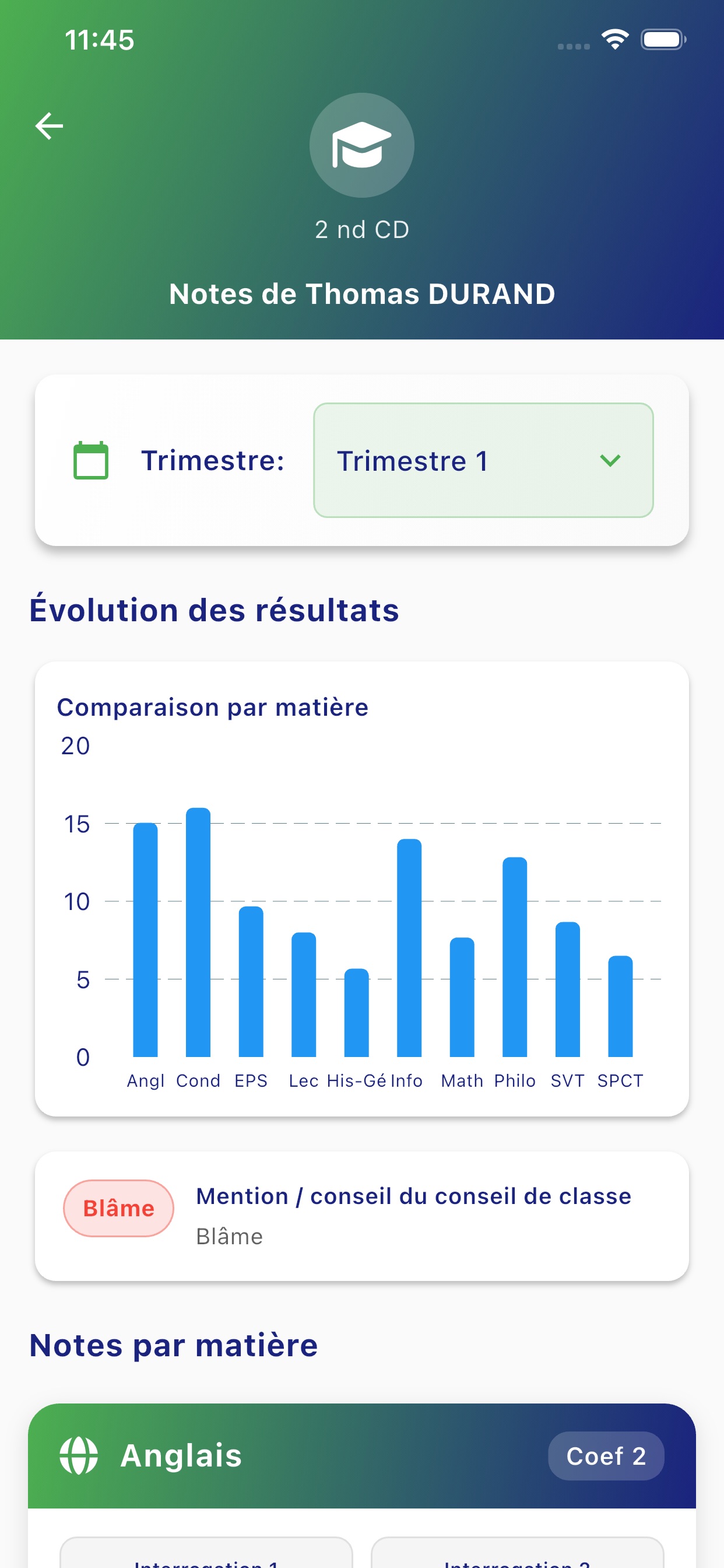 Screenshot 4 of Corossol School