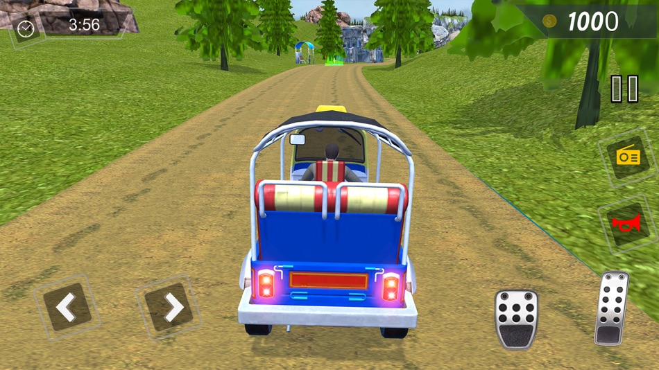 #1. TukTuk Auto Rickshaw Taxi Game (iOS) By: Raza Abbas