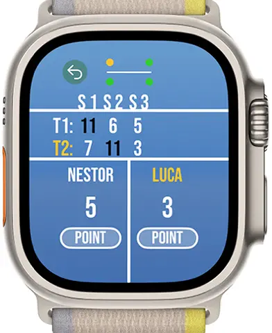 Pickleball Score Tracker App screenshot 1