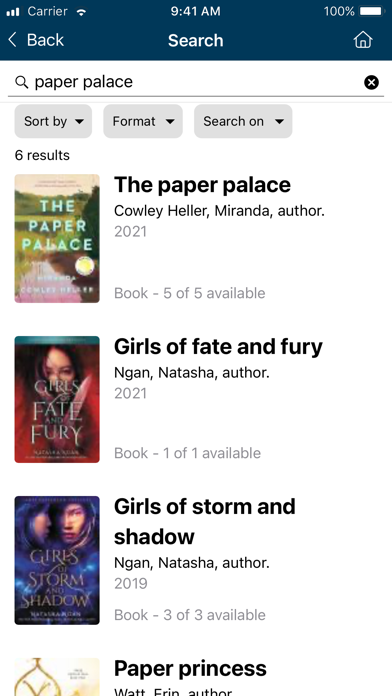 Screenshot #3 pour SE Oklahoma Library System