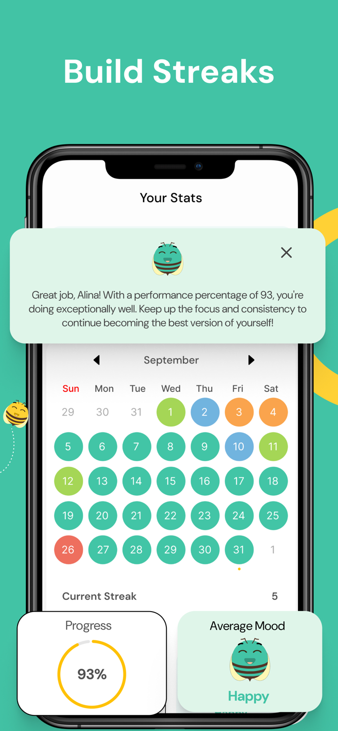 AI Habit Tracker - HabitBee AI