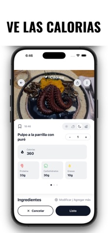 Calorico: Contador de Calorias screenshot