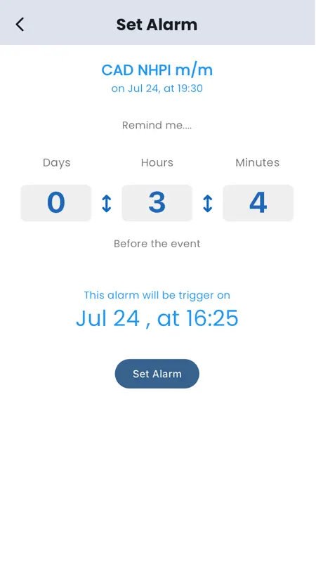 Forex Calendar & Alarm with AI screenshot 10 of 10