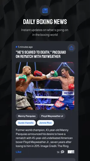 Boxing Showtimes screenshot 4