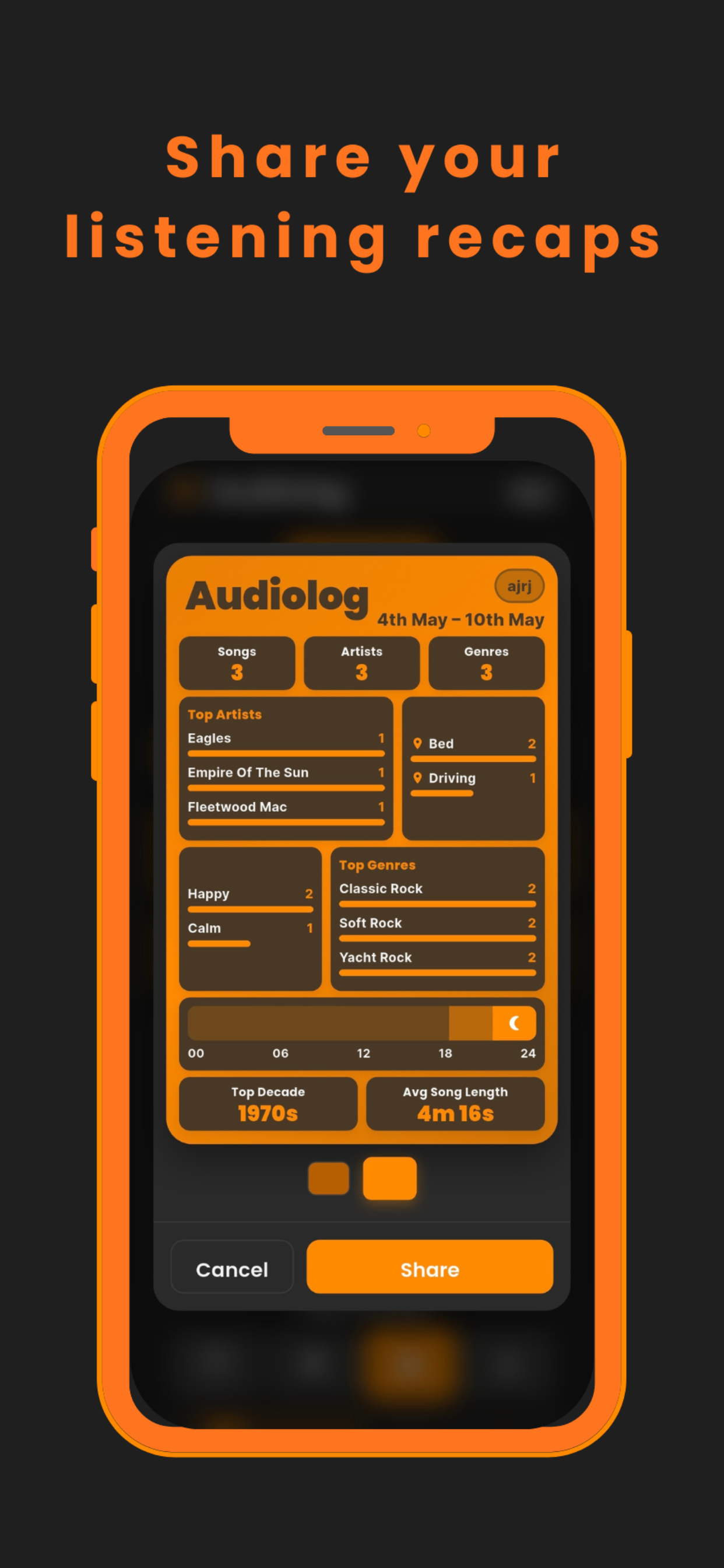 Audiolog screenshot 3