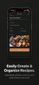 Meally: Recipes & Cookbook screenshot