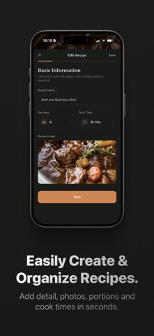 Meally: Recipes & Cookbook screenshot