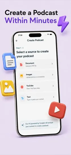 PodRise: Listen With AI iPhone Ekran Görüntüsü 3