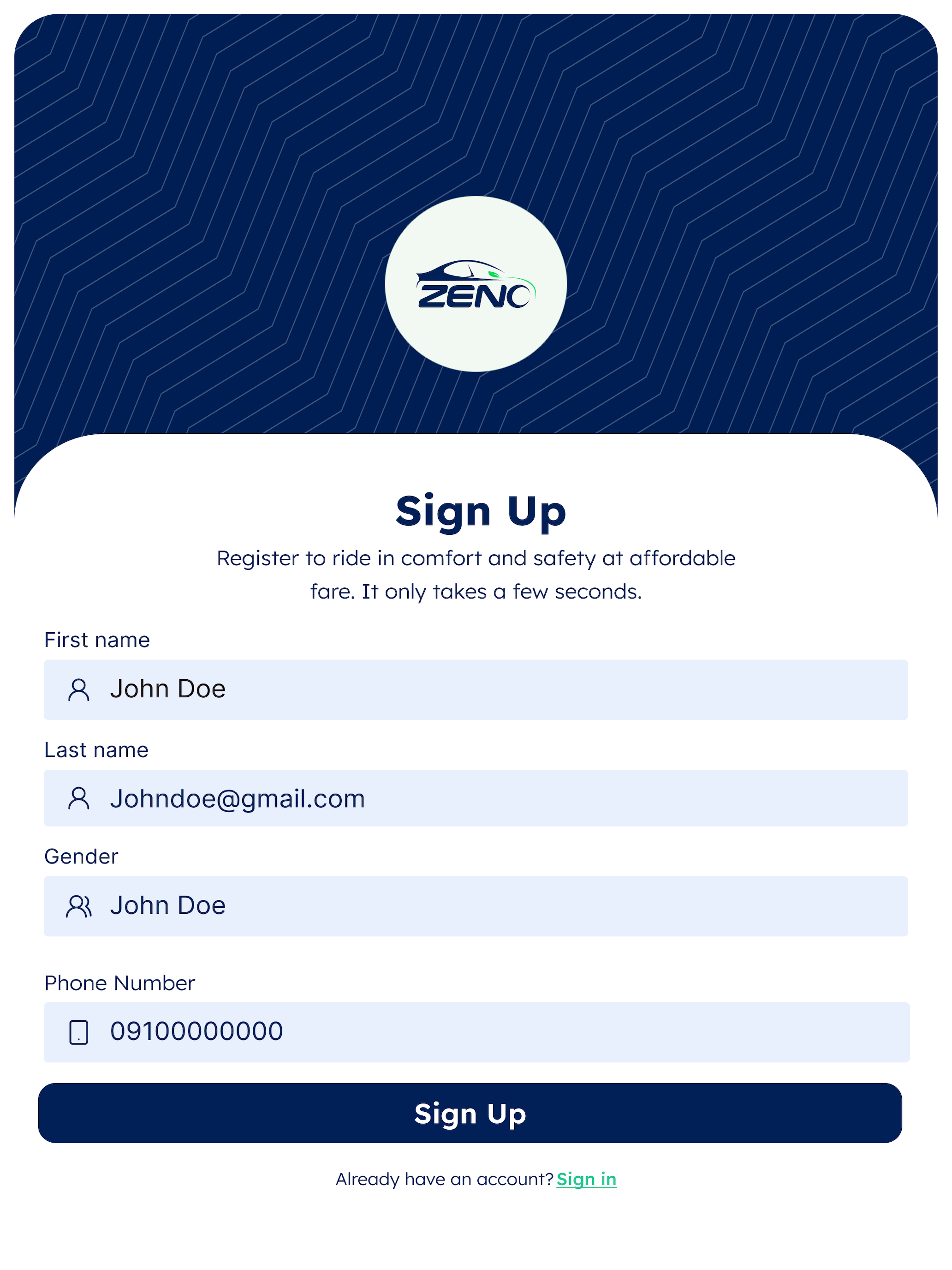 Zeno: Smart Mobility