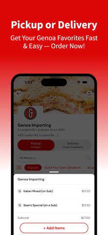 Genoa Importing iPhone screenshot