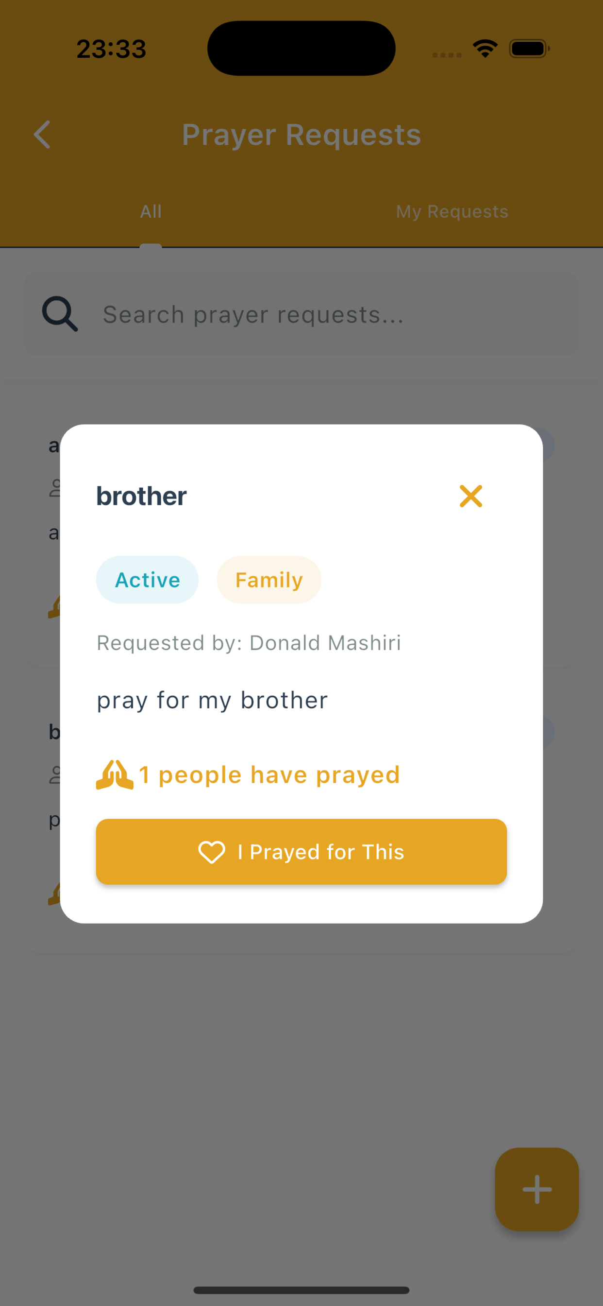 GNW Prayer