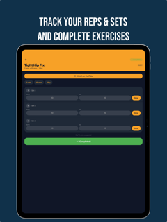 Workout routine: repTrack screenshot 9