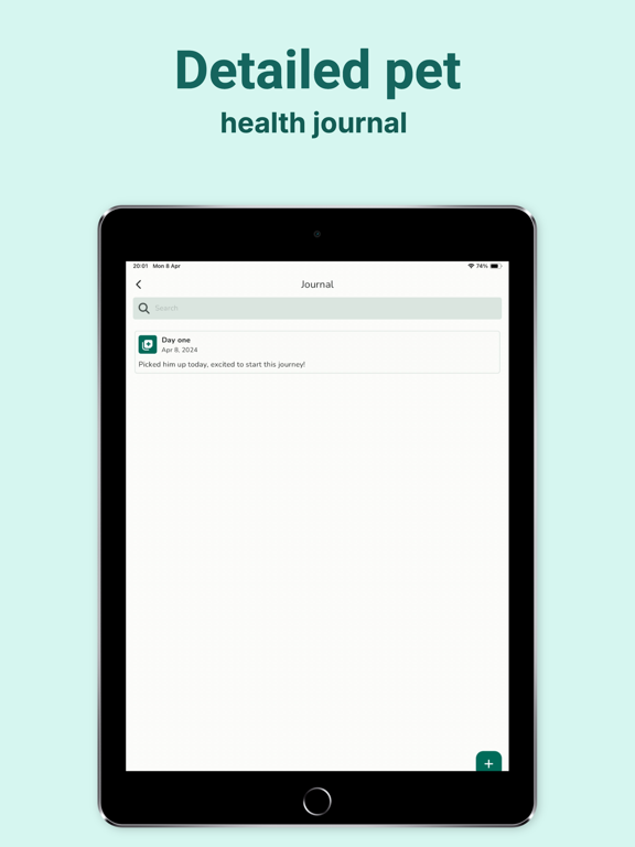 Furry Friend : Pet Care App iPad screenshot 7 - Lifestyle app