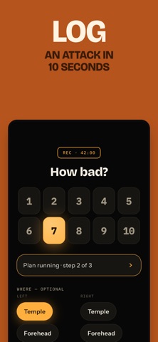Migraine Tracker & Cycle: Baro Screenshot 1 of 6