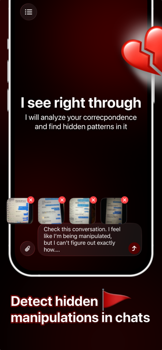 Red Flag AI: Chat Analyzer Screenshot 1 of 4
