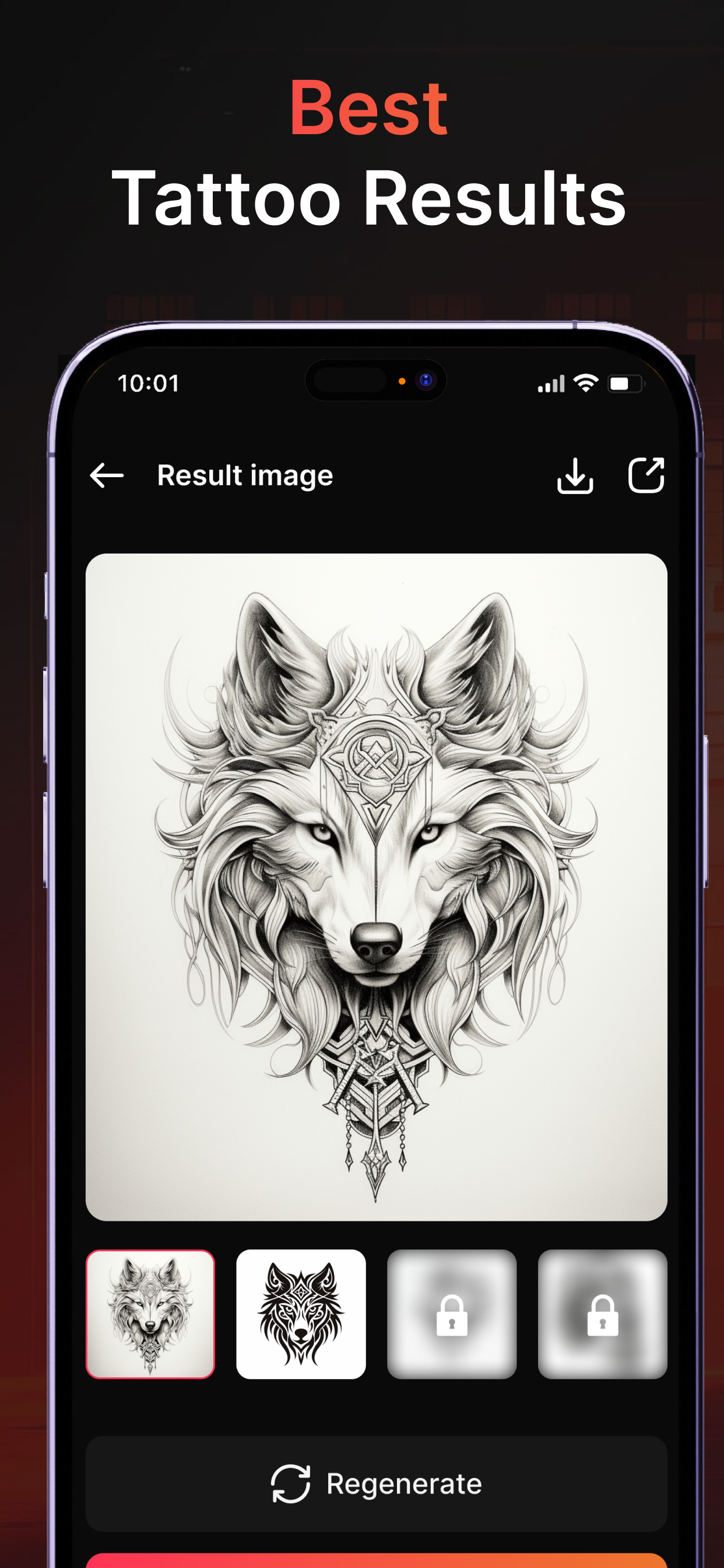 AI Tattoo Generator - Tattoome