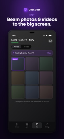 Click Cast: TV Remote Control Screenshot 2 of 6