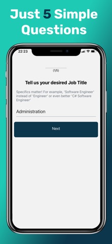 Careeria - AI Job Search Coach iPhone screenshot