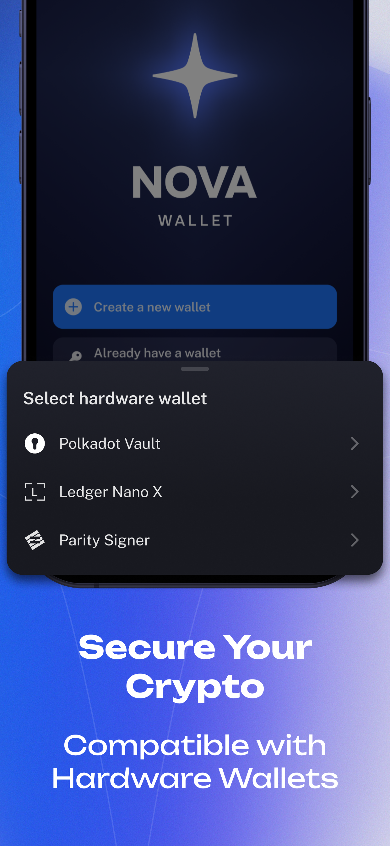 Nova Polkadot Wallet