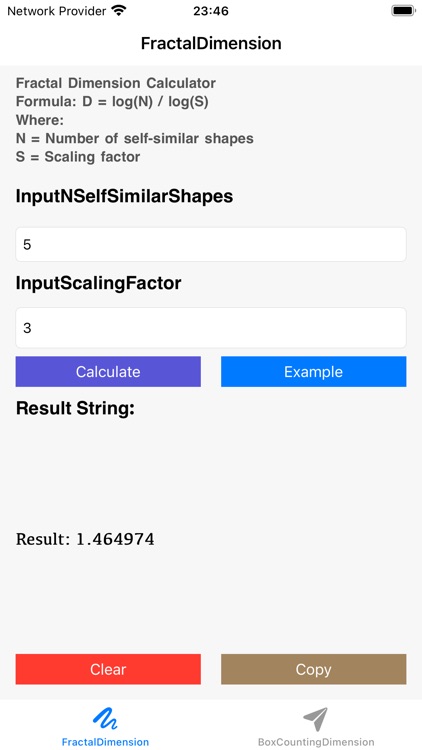 FractalDimensionTools