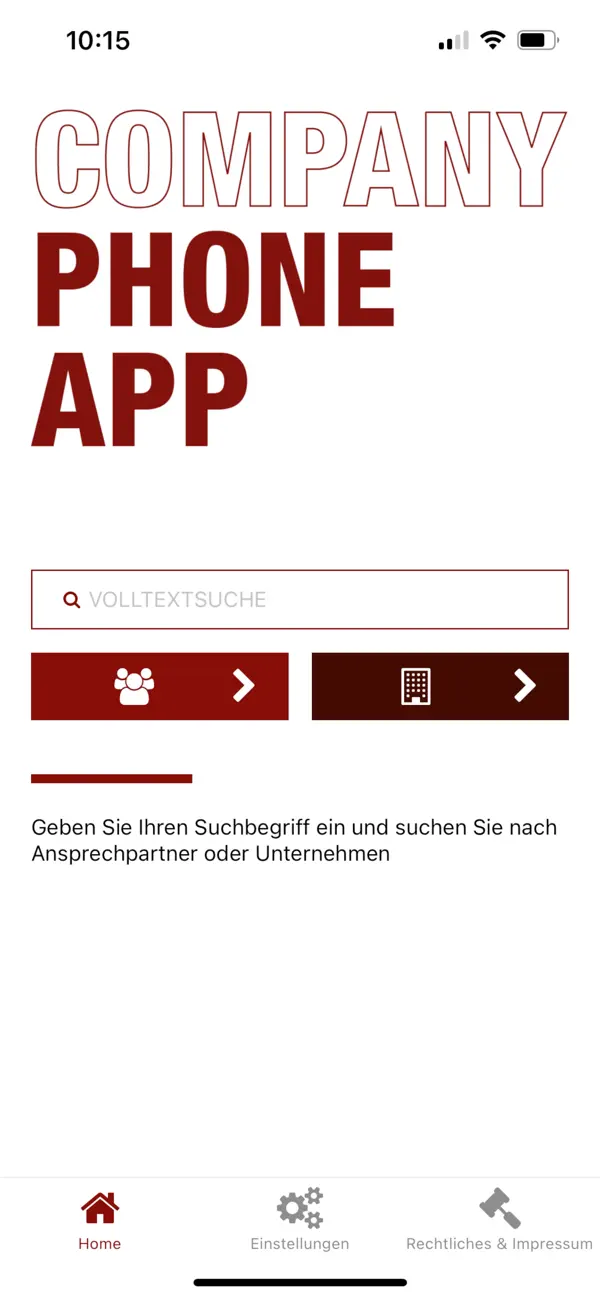 Screenshot #1 pour Company Phone Book - CPA
