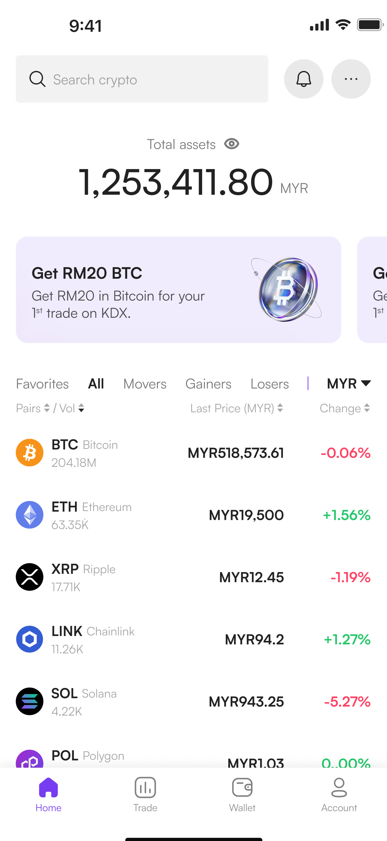 KDX: Trade Crypto in Malaysia screenshot 4