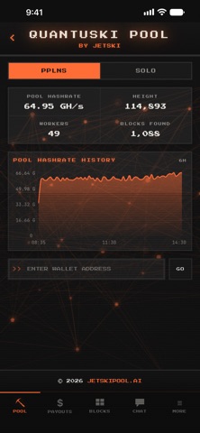 JETSKI POOL - Mining Pool Screenshot 3 of 6