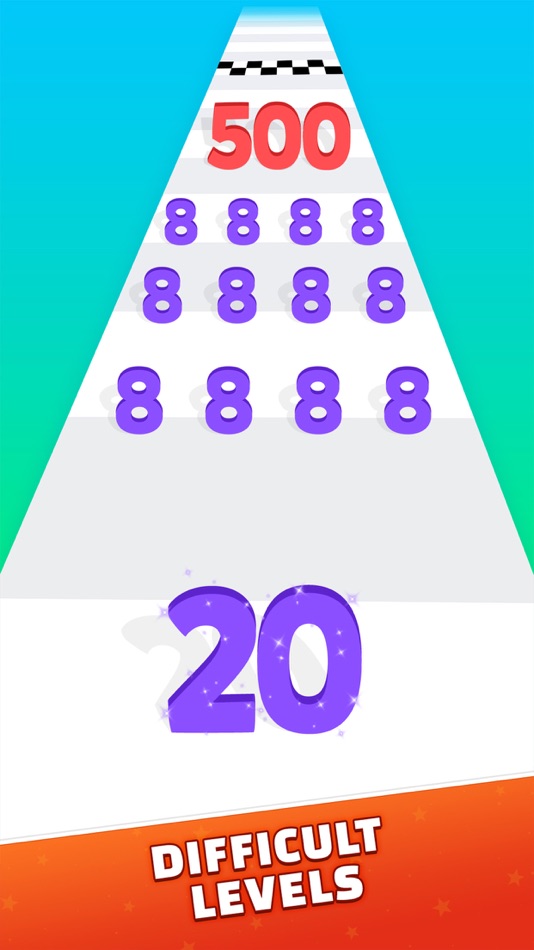#6. Merge Master Number Run (iOS) Podle: Seher Anwar