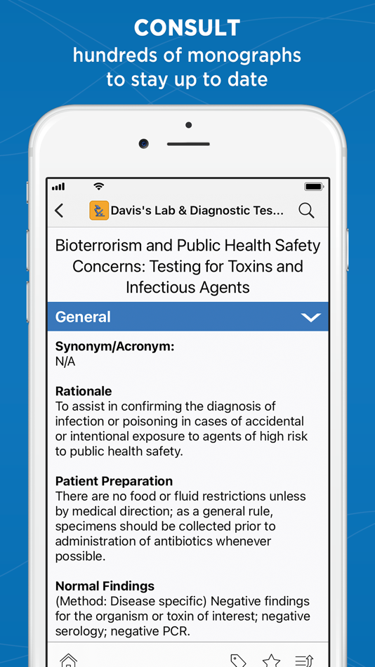 #1. Davis’s Lab & Diagnostic Tests (iOS) 由: Unbound Medicine, Inc.