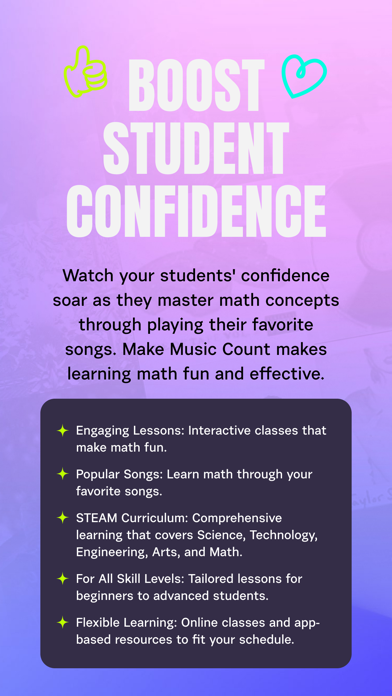 School - Make Music Count Screenshot