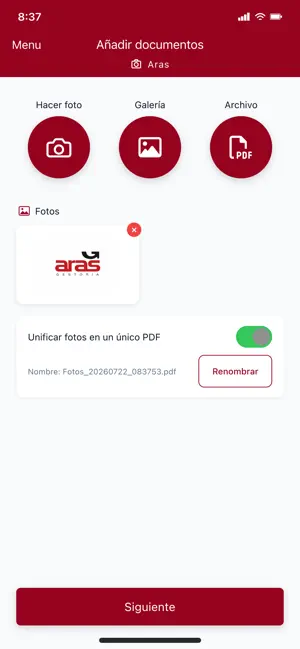Gestoria Aras screenshot 4