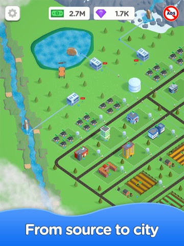 Hydrostate: Water Network 3D iPad screenshot