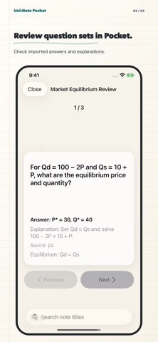 Uni:Note Pocket Screenshot 3 of 5