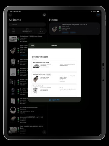 iTems  AI Home Inventory Screenshot 7