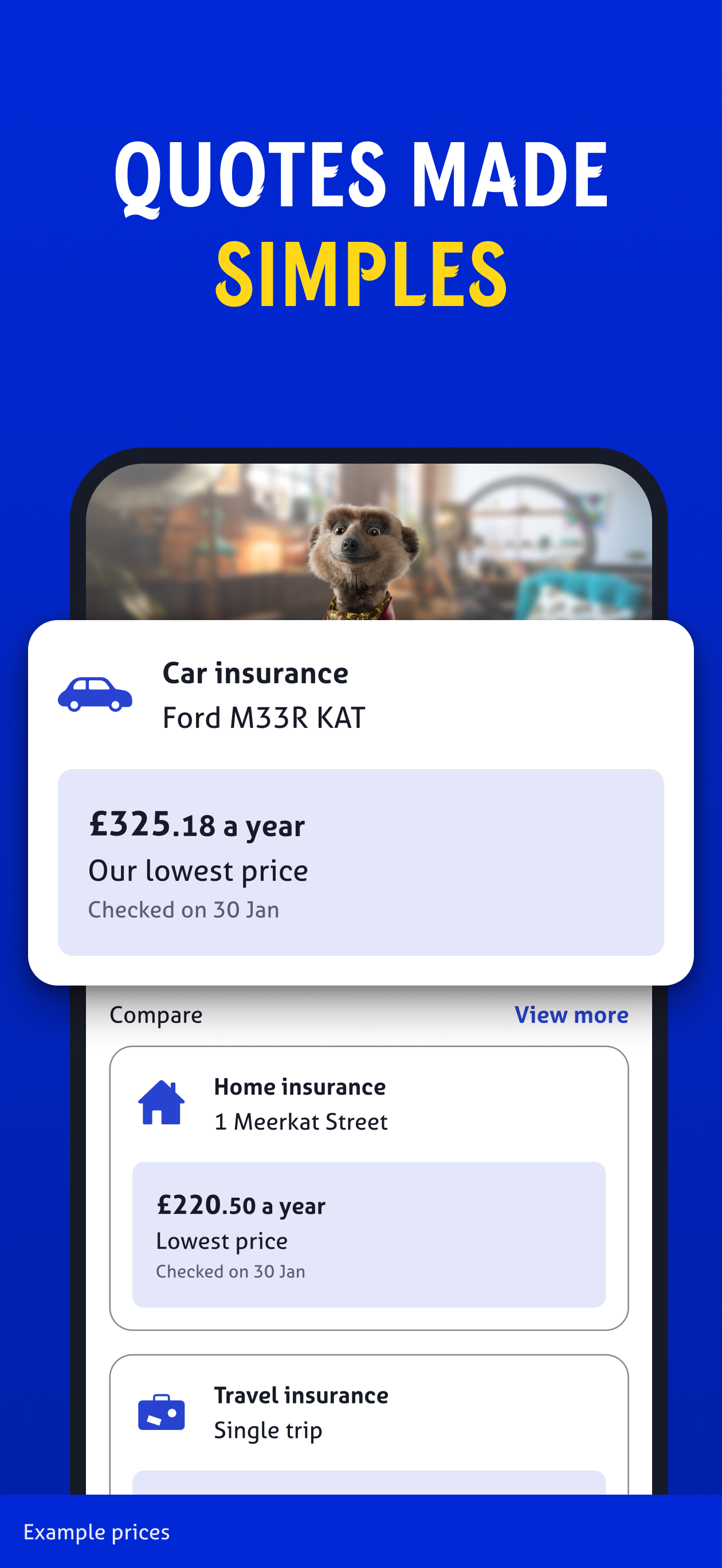 Compare the Market: Meerkat