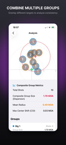 ShotAnalyzerX - Target Scoring screenshot