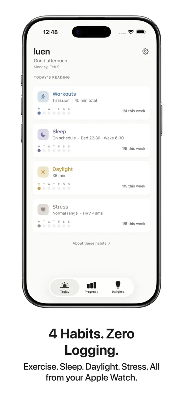 Screenshot #3 pour Luen: VO2 Max & RHR