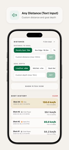 Tiros - Shot Speed Tracker Screenshot 5 of 6