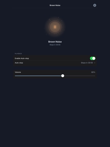 Unrush Sleep: White Noise iPad screenshot