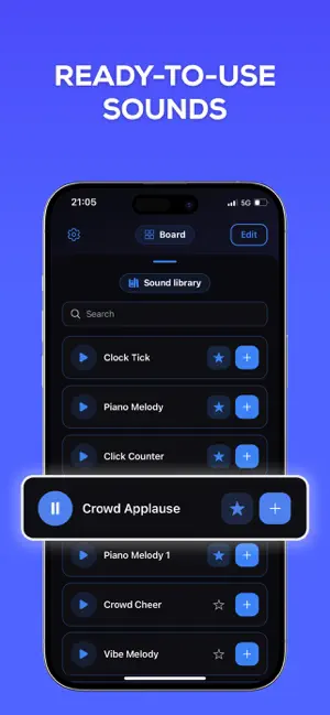 Sound Board - Audio Buttons iPhone screenshot 4