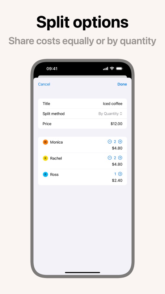 #3. Check Mate – Split bills (iOS) Με: Aizhan Kozhakhmetova