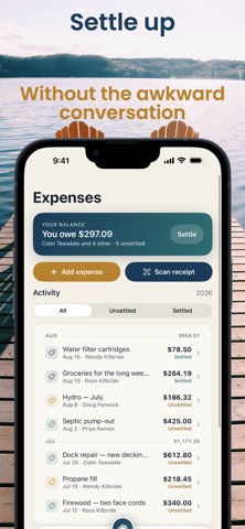 CottageSync: Cabin, Lake House iPhone screenshot