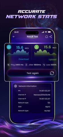 Internet Speed Test & Analyze screenshot