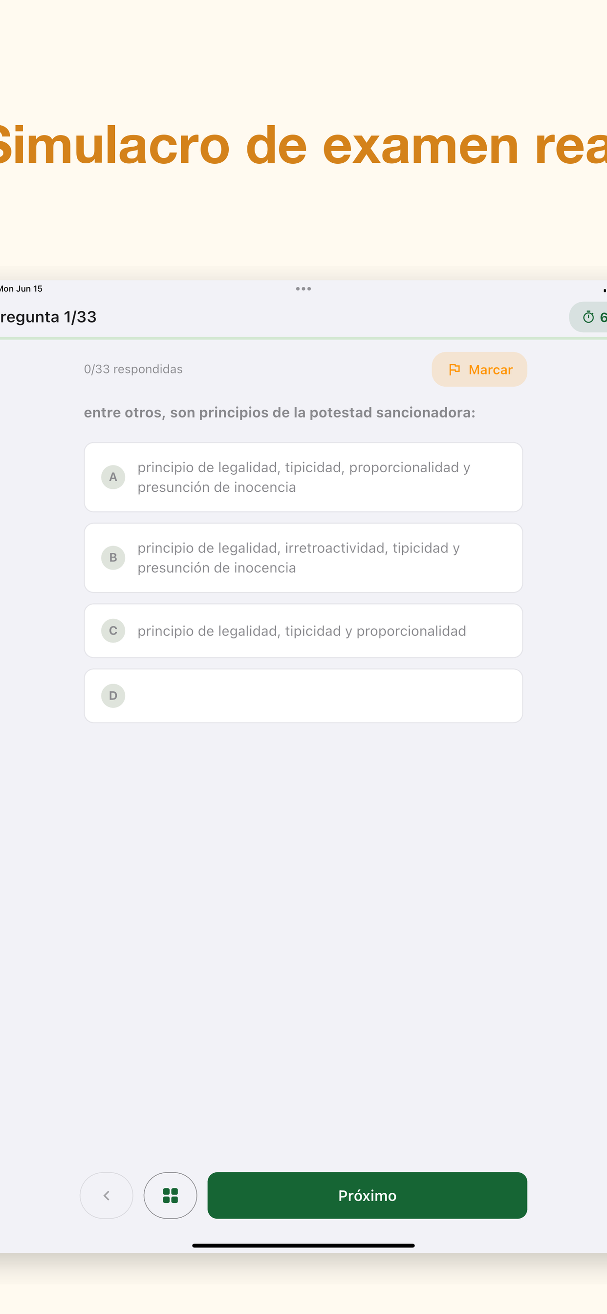 Guardia Civil Test 2026 screenshot 3