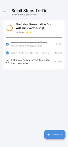 Small Steps To-Do Screenshot 4 of 7
