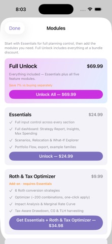 RetIQ iPhone screenshot