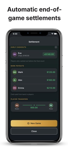 Poker Home Game Banker screenshot