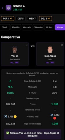 FantasyStats screenshot