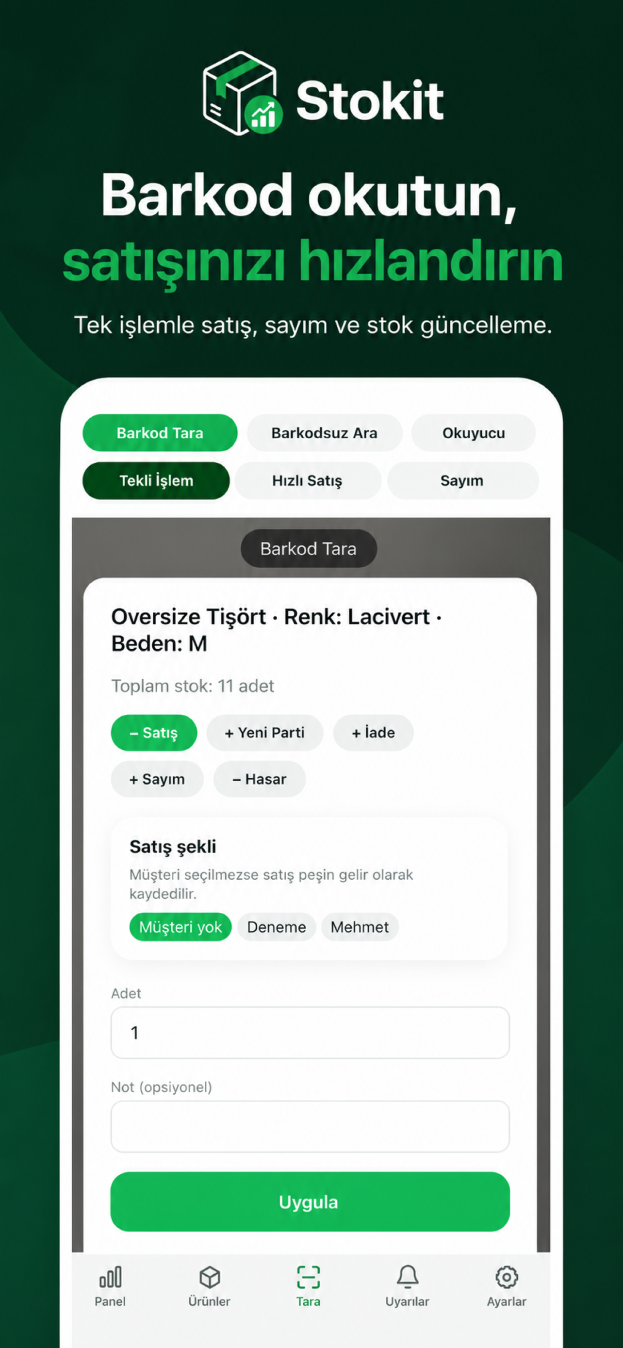 Stokit: Stok Takip Programı screenshot 5