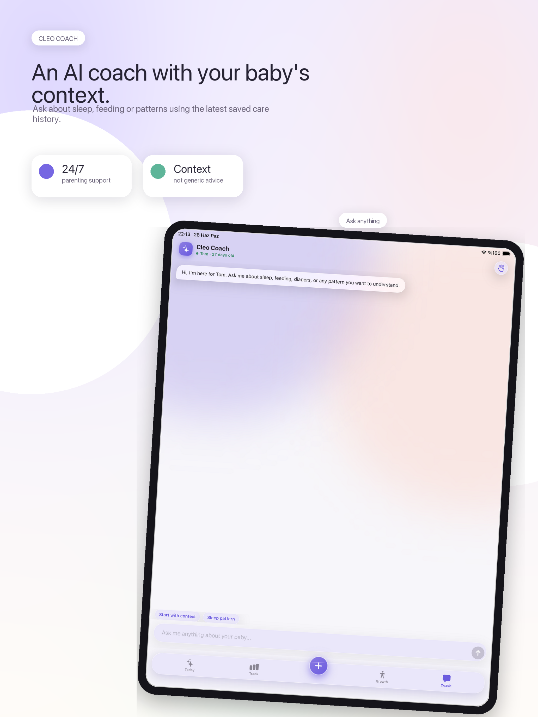 Cleo - Baby & Sleep Tracker screenshot 15